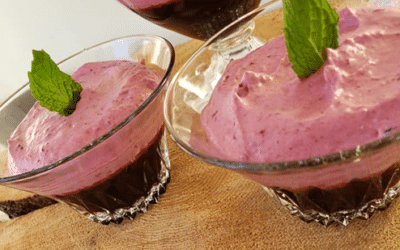 Recette : Mousse aux camerises d&rsquo;hiver